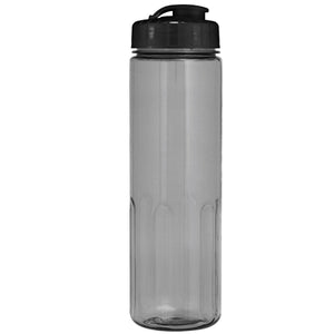 24 oz Prestige Bottle with Flip Top Lid - CM0394 - Translucent Smoke