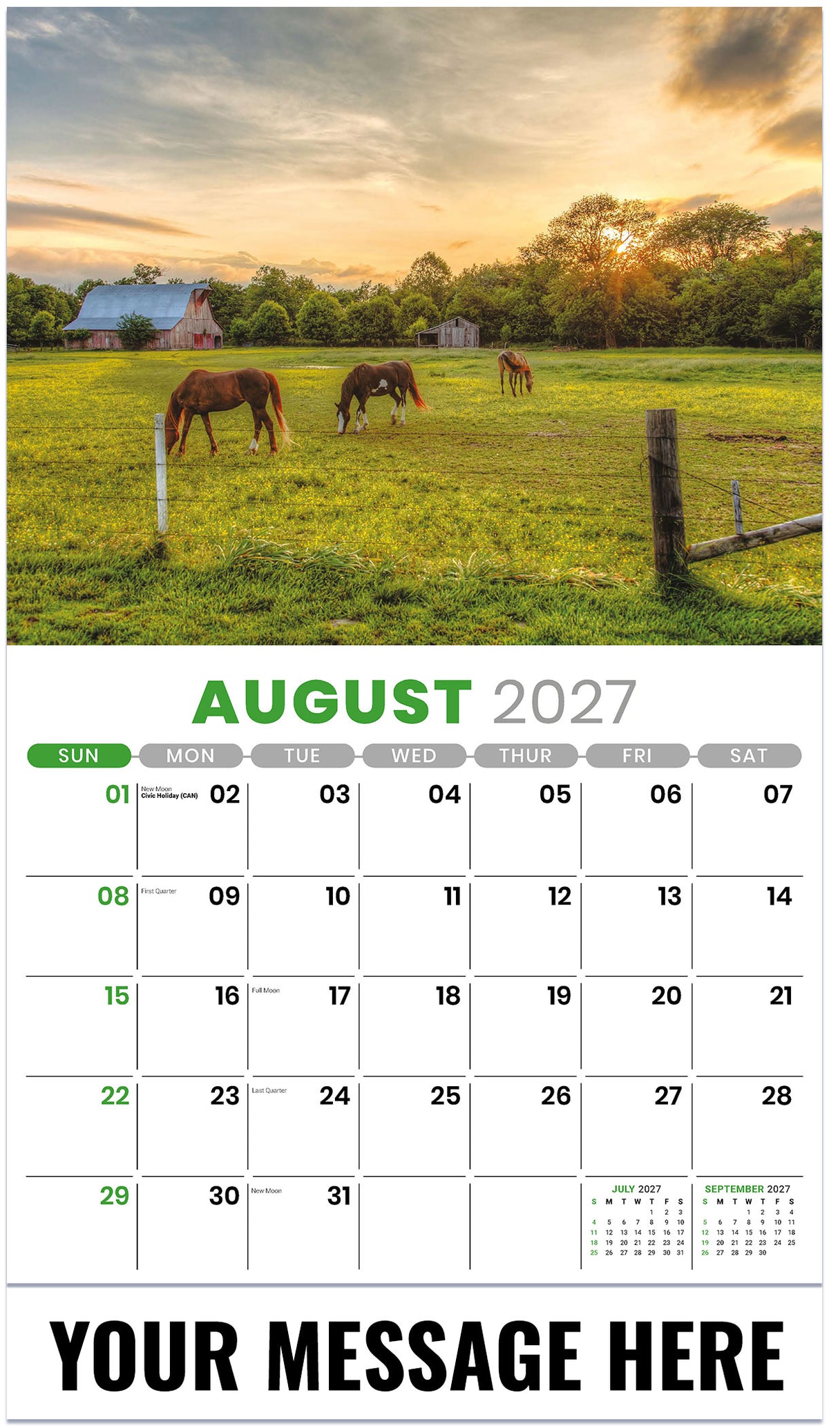 Country Spirit - 2027 Promotional Calendar