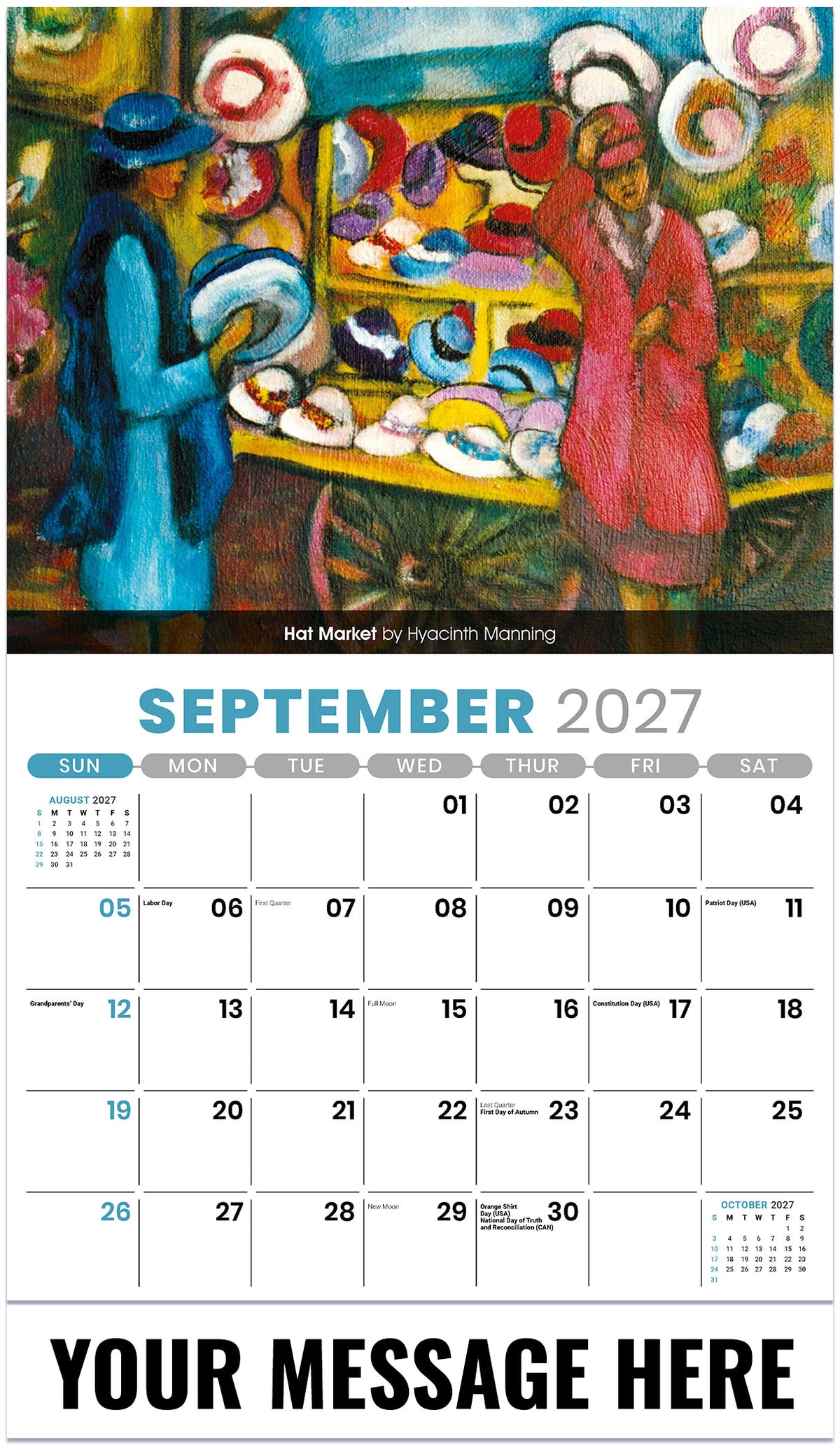 Celebration of African American Art - 2027 Promotional Calendar