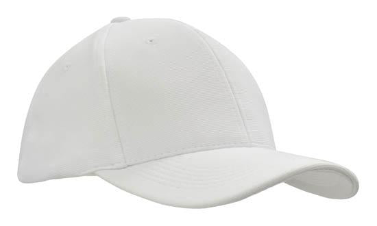 6 Panel Ottoman Cap - White
