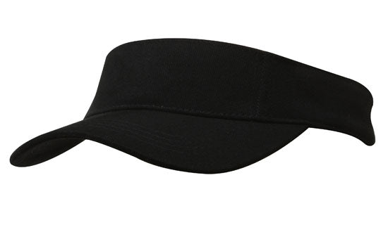 BHC Visor with Sandwich - Black