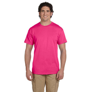 Fruit of the Loom Adult HD Cotton™ T-Shirt - Cyber Pink