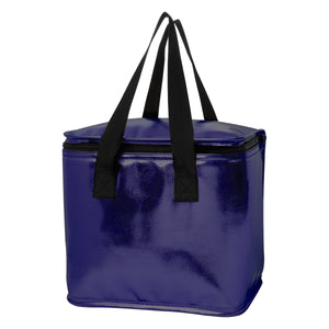 Major Metallic Cooler Bag - Metallic Blue