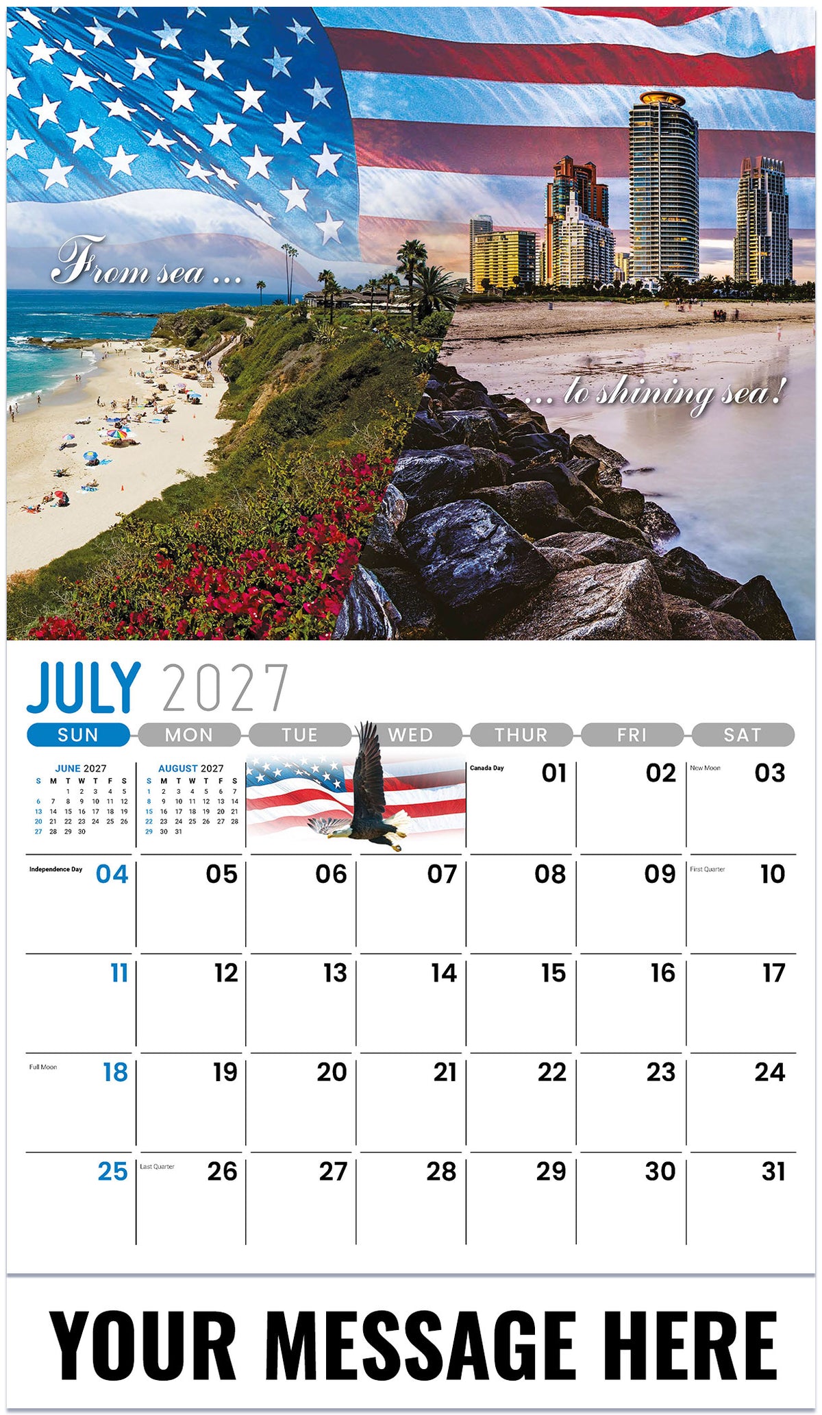 America The Beautiful - 2027 Promotional Calendar