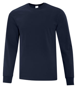 ATC Everyday Cotton Long Sleeve Tee - Color - CM1001 - Dark Navy