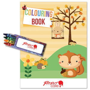 Coloring Book and Crayon Pack - CM2014 - White