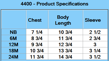 Rabbit Skins Infant Baby Rib Bodysuit - Specs