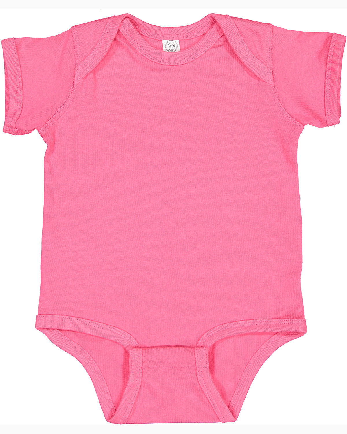Rabbit Skins Infant Fine Jersey Bodysuit - Hot Pink