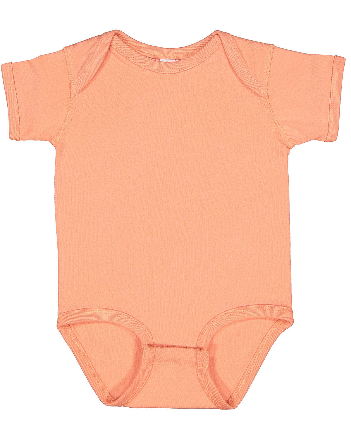 Rabbit Skins Infant Fine Jersey Bodysuit - Sunset