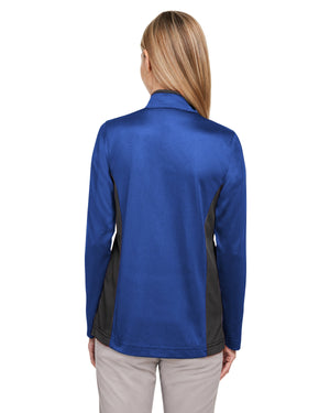 Harriton Ladies' Flash Snag Protection Plus IL Colourblock Quarter-Zip