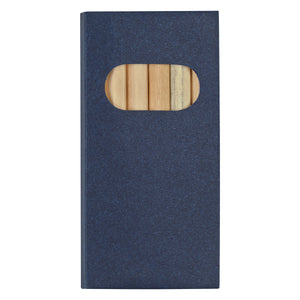 6-Piece Colored Pencil Set - Blue