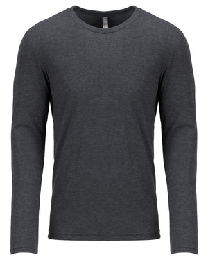 Next Level Apparel Men's Triblend Long-Sleeve Crew