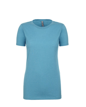 Ladies' CVC T-Shirt - Bondi Blue