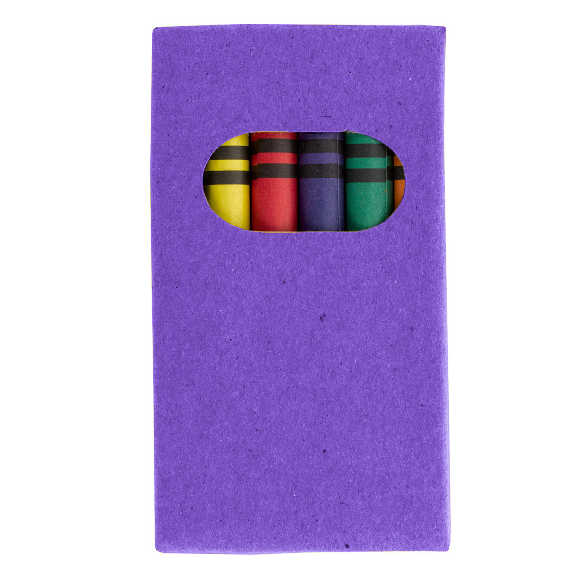 6-Piece Crayon Set - Purple
