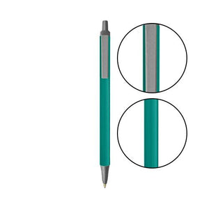 Teal BIC® Clic Stic® Pen - Teal With Silver