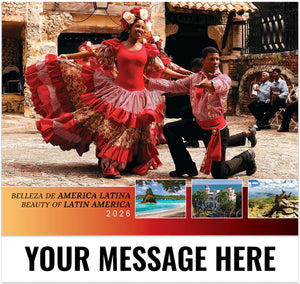 Beauty of Latin America (Bilingual) - 2026 Promotional Calendar