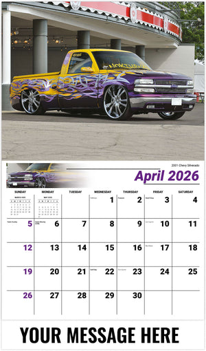 Pumped-Up Pickups - 2026 Promotional Calendar