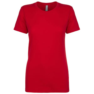 Next Level Ladies' Boyfriend T-Shirt - Red