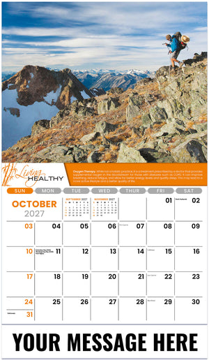 Living Healthy - 2027 Promotional Calendar