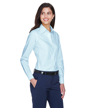 Devon & Jones Ladies' Crown Collection® Solid Oxford Woven Shirt