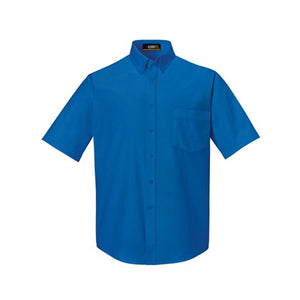 Core365 Origin Short Sleeve Twill Shirt - Men - 88194 - True Royal