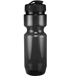 22 oz. Translucent Contour Bike Bottle - CM0317 - Translucent Smoke