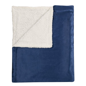 Sherpa Blanket - Navy Blue