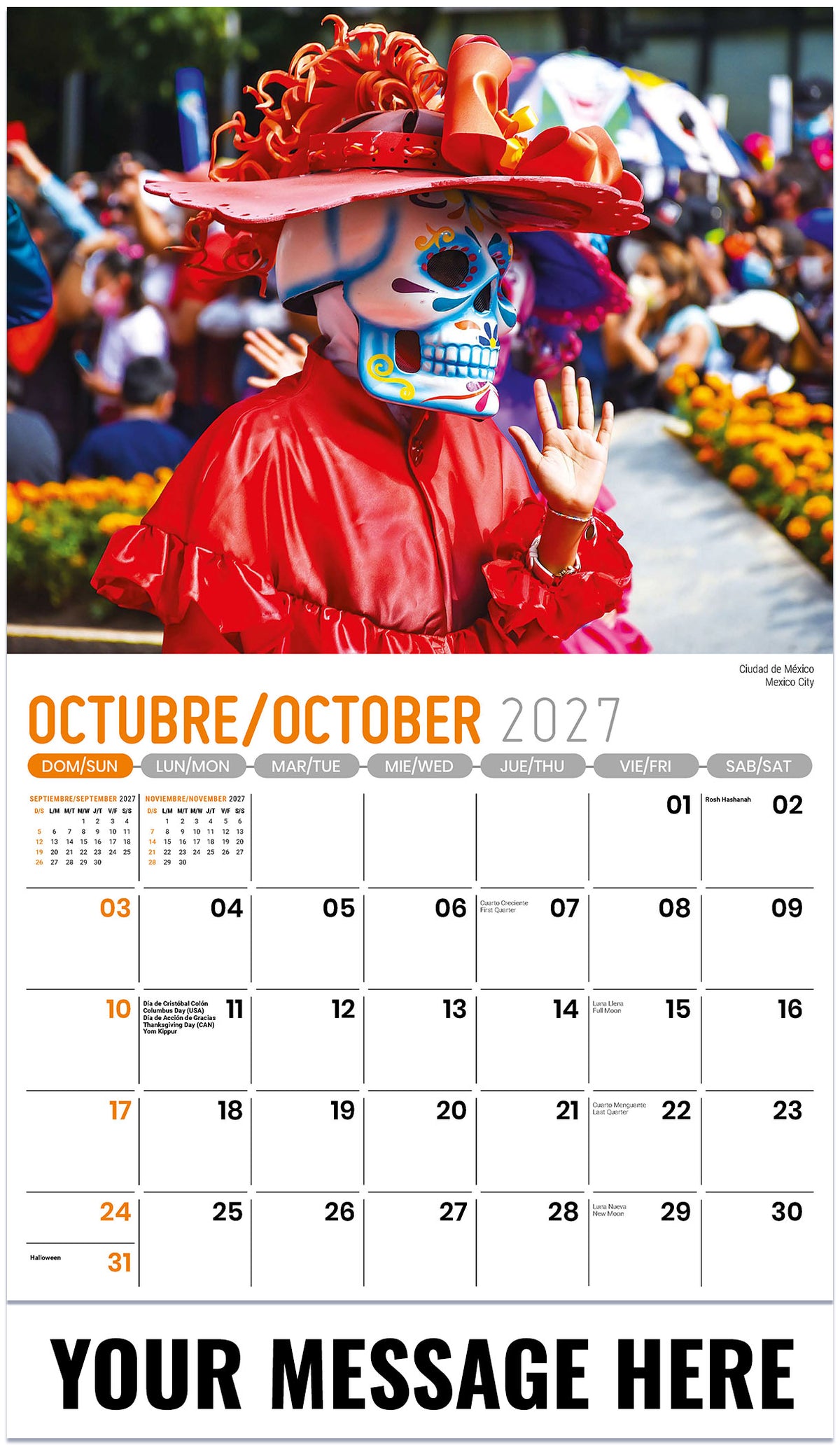 Scenes of Mexico (Bilingual) - 2027 Promotional Calendar