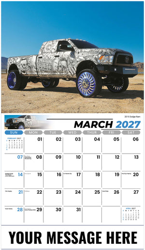 Pumped-Up Pickups - 2027 Promotional Calendar