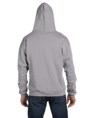 Adult Powerblend® Full-Zip Hooded Sweatshirt - Back