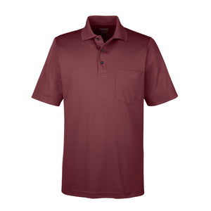 Core365 Origin Performance Pique Polo with Pocket - Men's AC88181P (BURGUNDY)