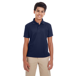 88181Y Core 365 Youth Origin Performance Piqué Polo - Classic Navy