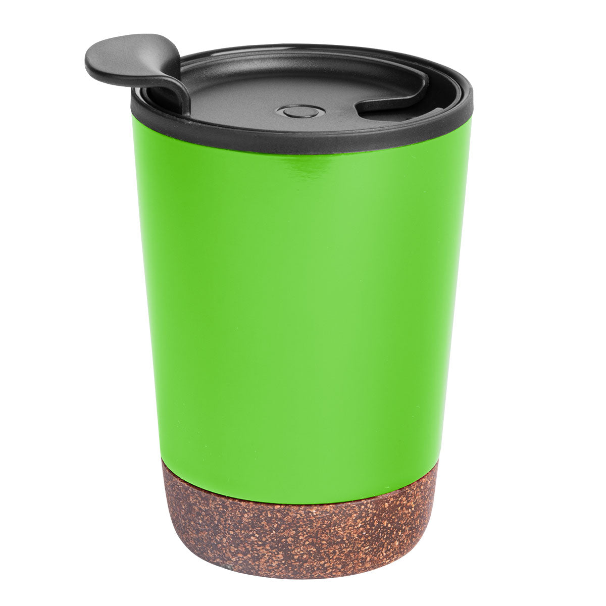 10Oz. Zoe Tumbler With Cork Base - Lime