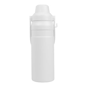 24 Oz. Summit Sip Bottle With Carry Handle - White