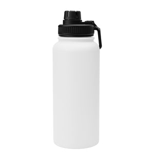 32 Oz. Austin Stainless Steel Bottle - White