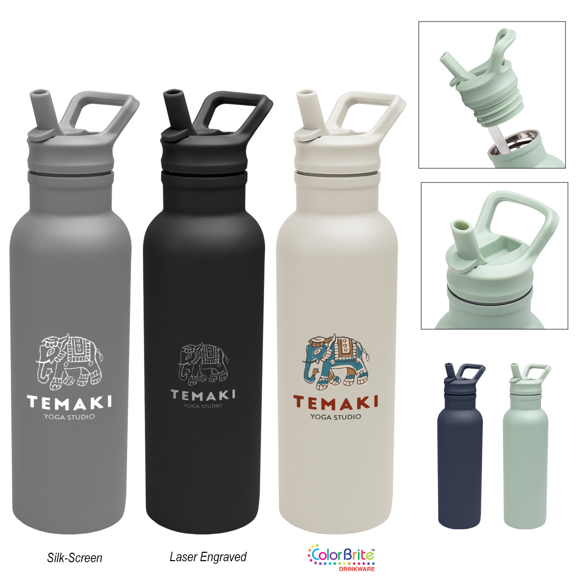 17 Oz. Hailey Stainless Steel Bottle