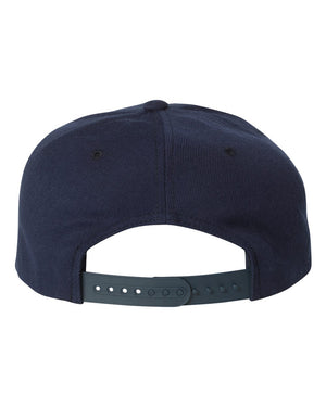 YP Classics Adult Structured Flat Visor Classic Snapback Cap