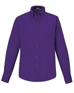 Core 365 Operate Long Sleeve Twill Shirt (Ladies') AC78193 (CAMPUS Purple)