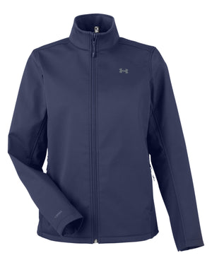 Ladies' ColdGear® Infrared Shield 2.0 Jacket - Md Nvy/P Gr_411