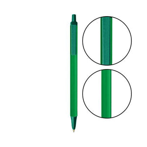 Green BIC® Clic Stic® Pen - Green With Forest Green