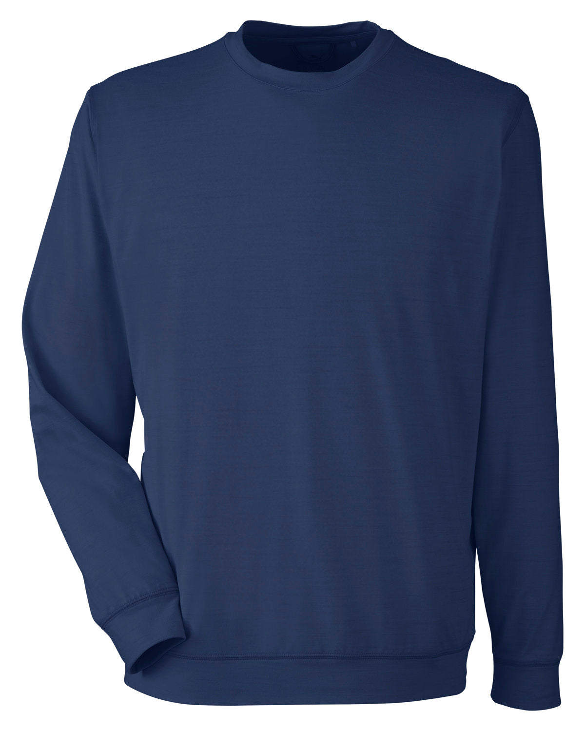 Puma Golf Men's Cloudspun Crew - Navy Blazer Hthr