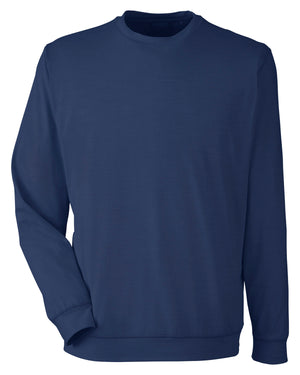 Puma Golf Men's Cloudspun Crew - Navy Blazer Hthr