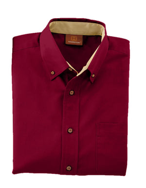 Men's Easy Blend™ Long-Sleeve Twill Shirt with Stain-Release - Hunter