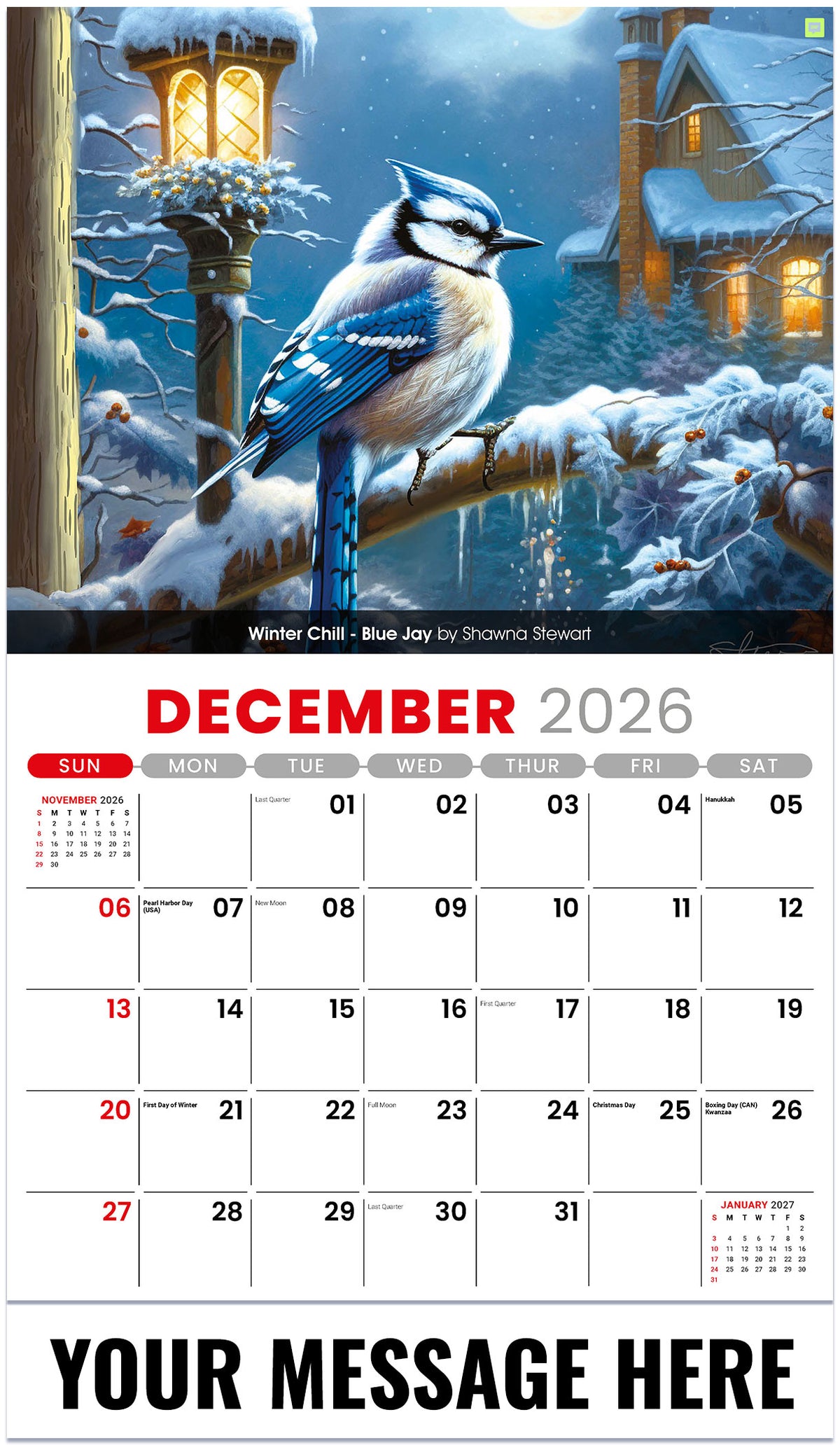 Garden Birds - 2027 Promotional Calendar
