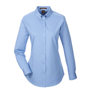 Long Sleeve Twill Shirt with Teflon - Women ACM581W (INDUSTRY BLUE)