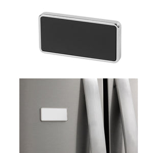 Two Piece Magnetic 6"x8" Photo Frame - Silver With Black