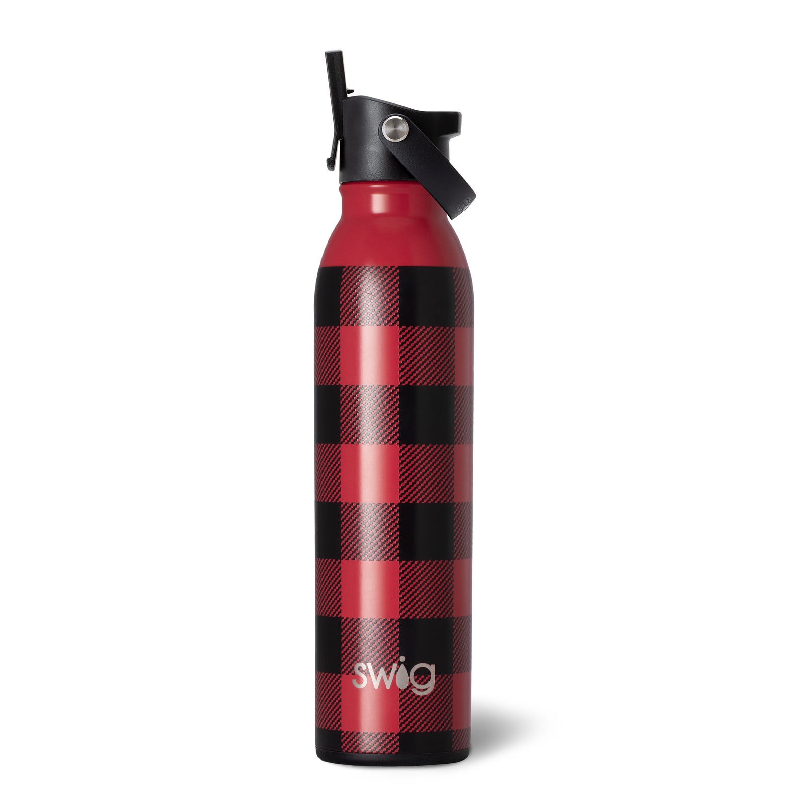 20 Oz. Swig Life Buffalo Plaid Bottle