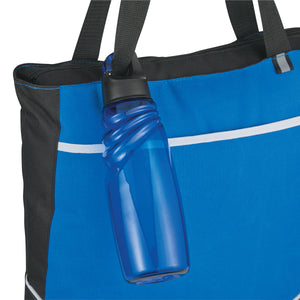 24 Oz. Crest Carabiner Sports Bottle - Blue