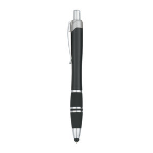 Tri-Band Pen With Stylus - Black