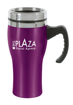 16 oz. Neon Travel Mug - Purple